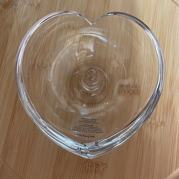 Nambe Full-Lead Crystal Heart Jewelry Holder Excellent Perfect shape NWT - Picture 7 of 7